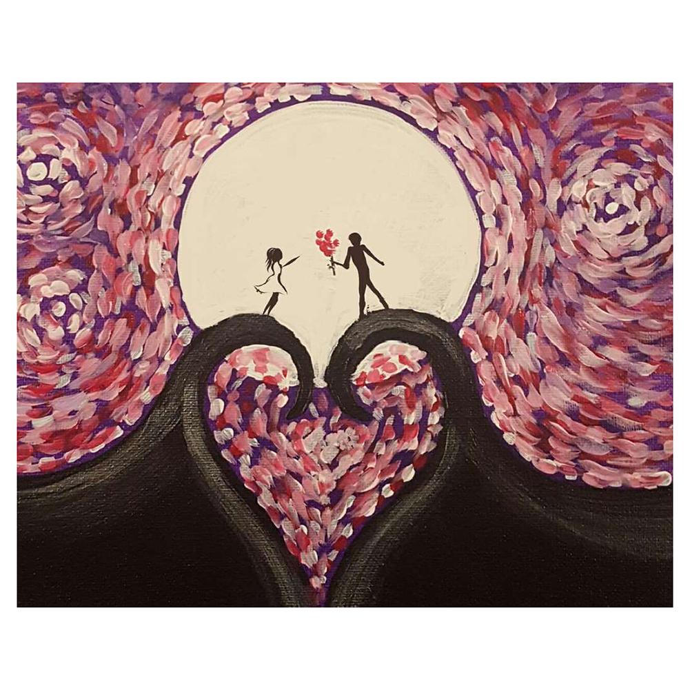 

Lovers - Round Drill Diamond Painting - 40*30CM, 501 Original