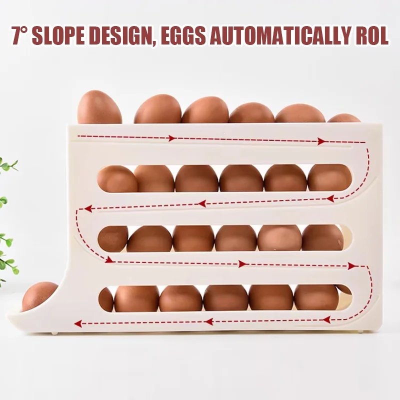 SAKER&reg; Four-Layer Egg Storage Rack