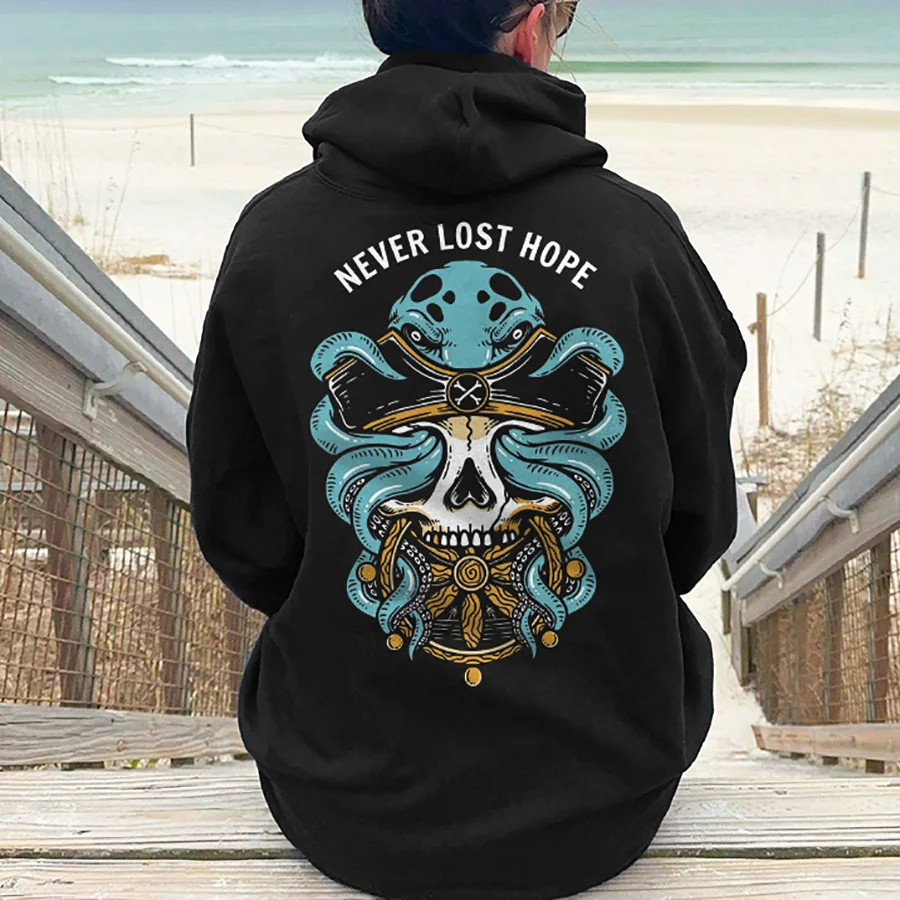 Never Lost Hope Printed Women's Hoodie