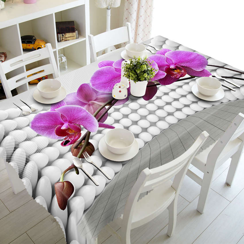 

Pea Blossom - 3D Tablecloth, 140*140cm, 501 Original