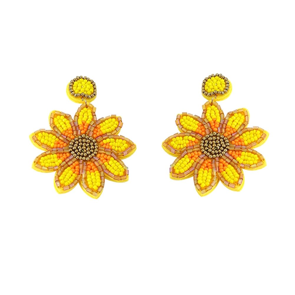 Dvacaman Super Cute Red Margarita Earrings for Women Handmade Statement Beaded Champagne Wine Glass Earrings High Quality Bijoux