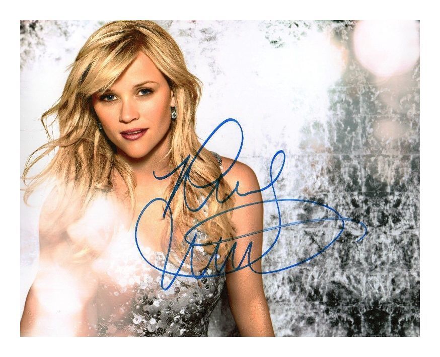 REESE WITHERSPOON AUTOGRAPHED SIGNED A4 PP POSTER Photo Poster painting PRINT 9