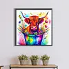 >SALE<5D DIY Full Round Drill Diamond Painting Colourful Bucket Calf Kit Decor 40x40cm
