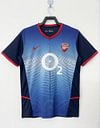 2002/2004 Retro Arsenal Away Football Shirt 1:1 Thai Quality love fball