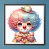 Clown Makeup Girl-Full Round Diamond painting 40*40CM