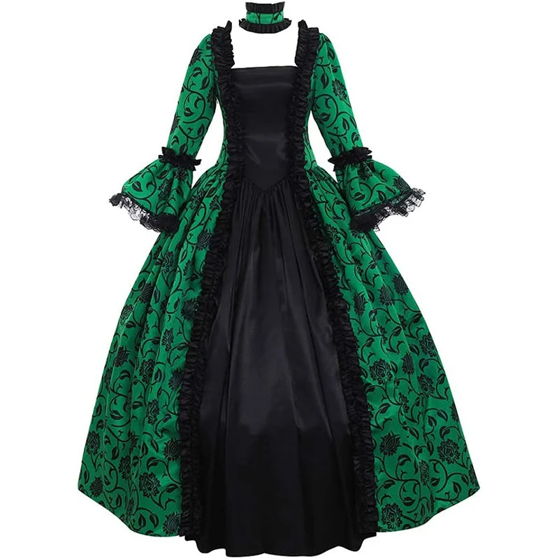 Women's Victorian Rococo Dress Inspiration Maiden Costume