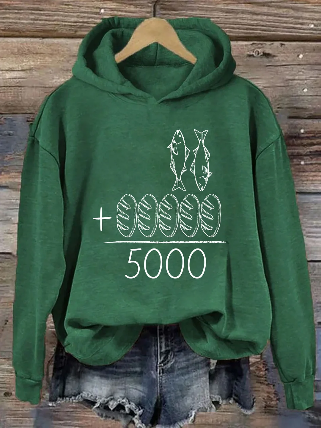 Jesus Feeds The 5000 Hoodie