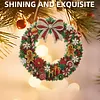Diamond Painting Christmas Wreath Ornament DIY Kit 9.45x9.45in