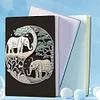 5D Diamond Mosaic Notebook Journal DIY Partial Special Shaped Drill A5 Notebook Kit