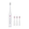 AZDENT New AZ-3 Pro Sonic Electric Toothbrush USB Charger Rechargeable Tooth Brush 4 Replacement Heads 5 Cleaning Modes Timer