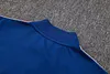 Joyfball 2024/2025 Arsenal Half-Pull Training Suit blue Retro Version Football Shirt 1:1 Thai Quality