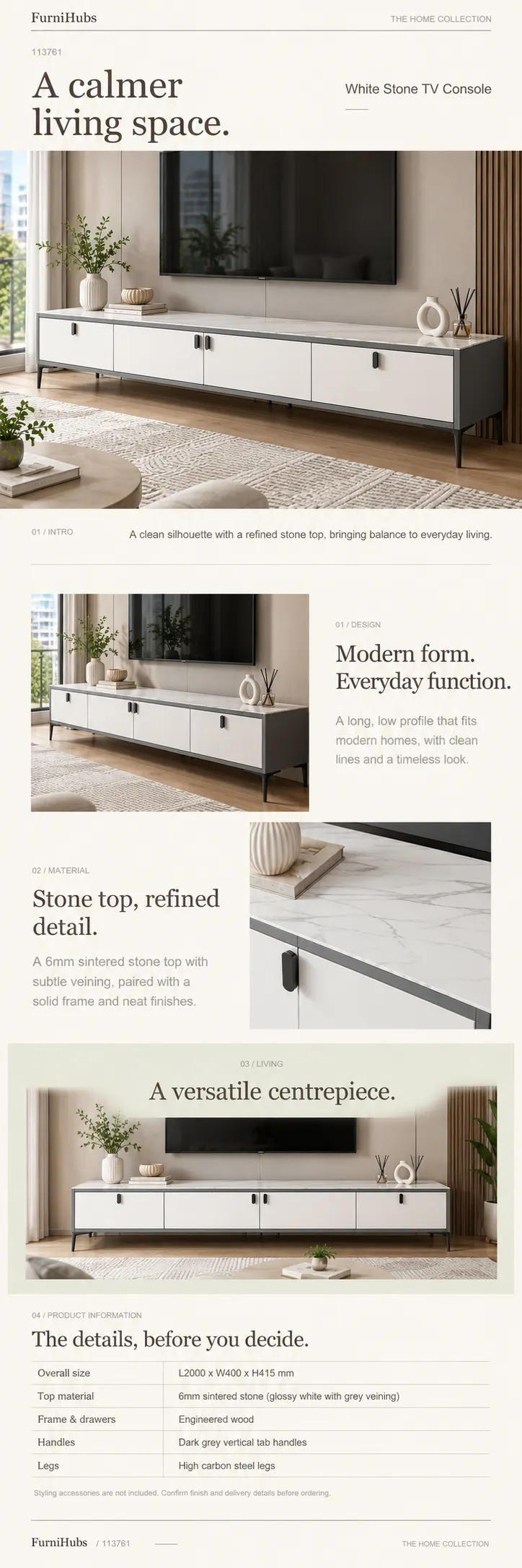 TV Console 113761