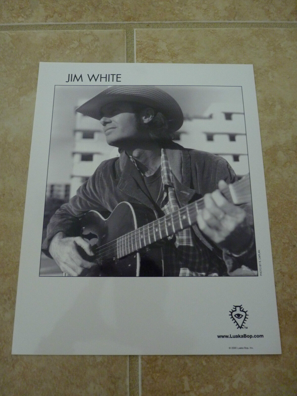 Jim White 8x10 B&W Publicity Picture Promo Photo Poster painting #2