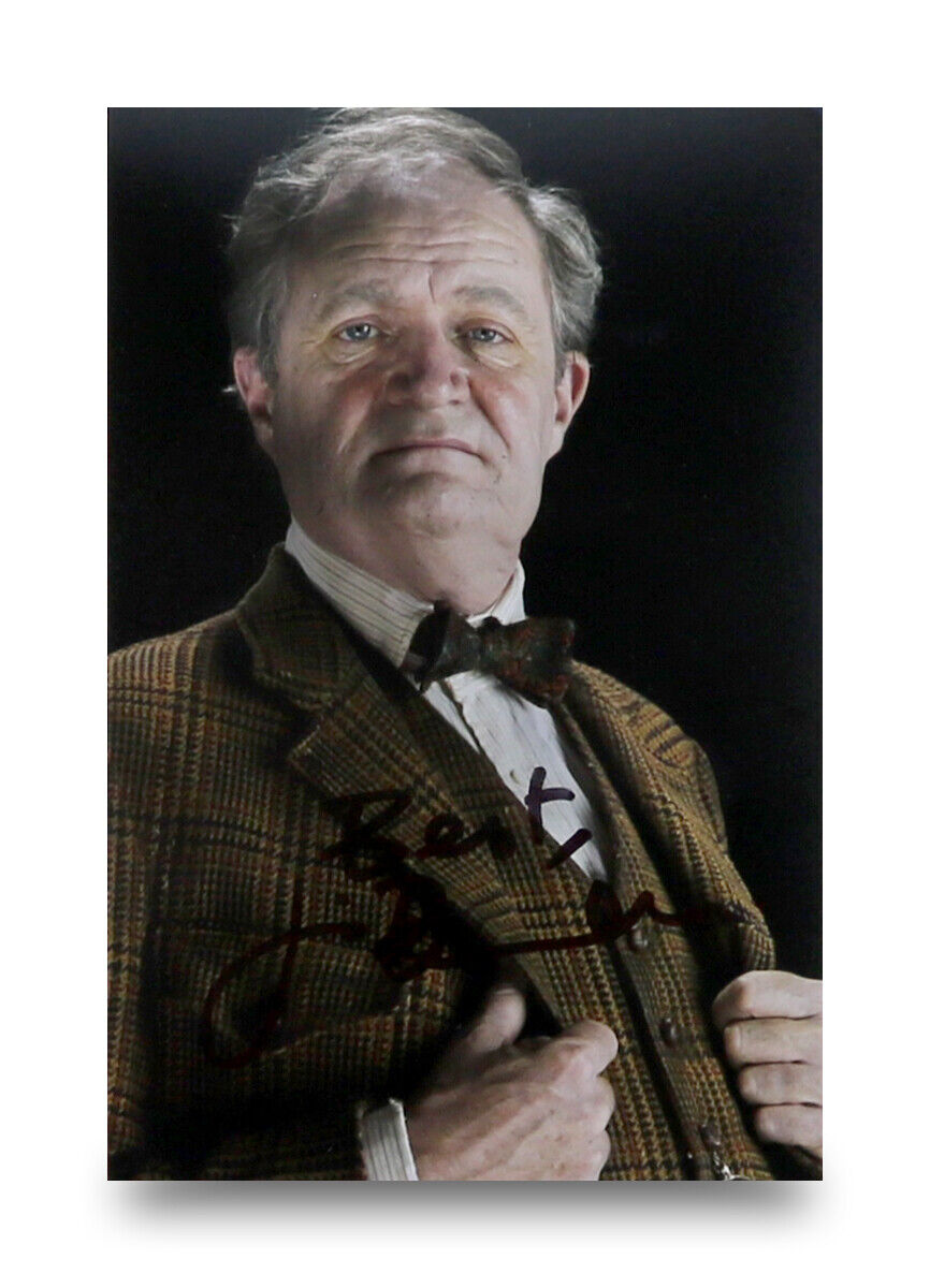 Jim Broadbent Signed 6x4 Photo Poster painting Harry Potter Professor Slughorn Autograph + COA