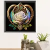 uk.everydayedeals (Limited Stock)Diamond Painting - Round AB Drills - Rose Love (45*45cm)