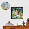 Diamond Painting-DIY Crystal Rhinestone Cat in High Heels