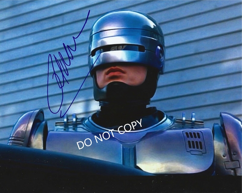 Peter Weller signed RoboCop 8 x10 20x25 cm Autographed Hand Signed Photo Poster painting