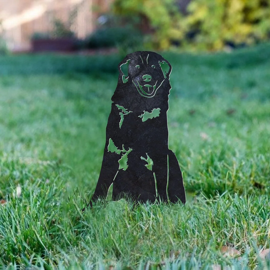 Great Pyrenees Metal Silhouette