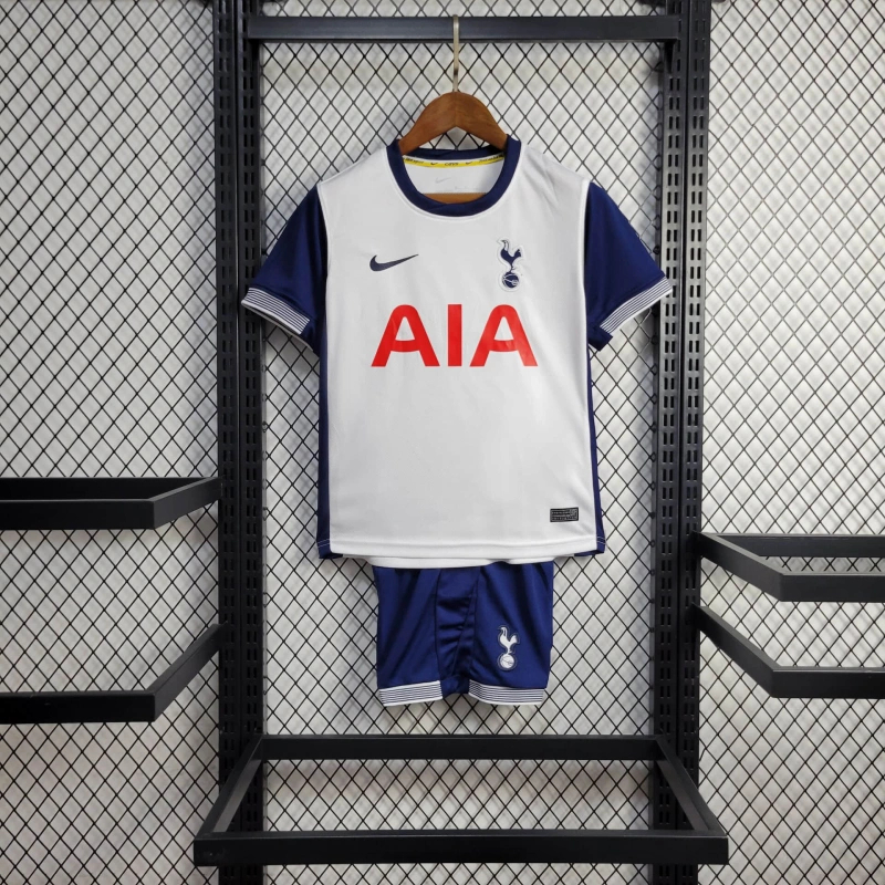 24/25 Tottenham Home Kids Kit Football Shirt Thai Quality
