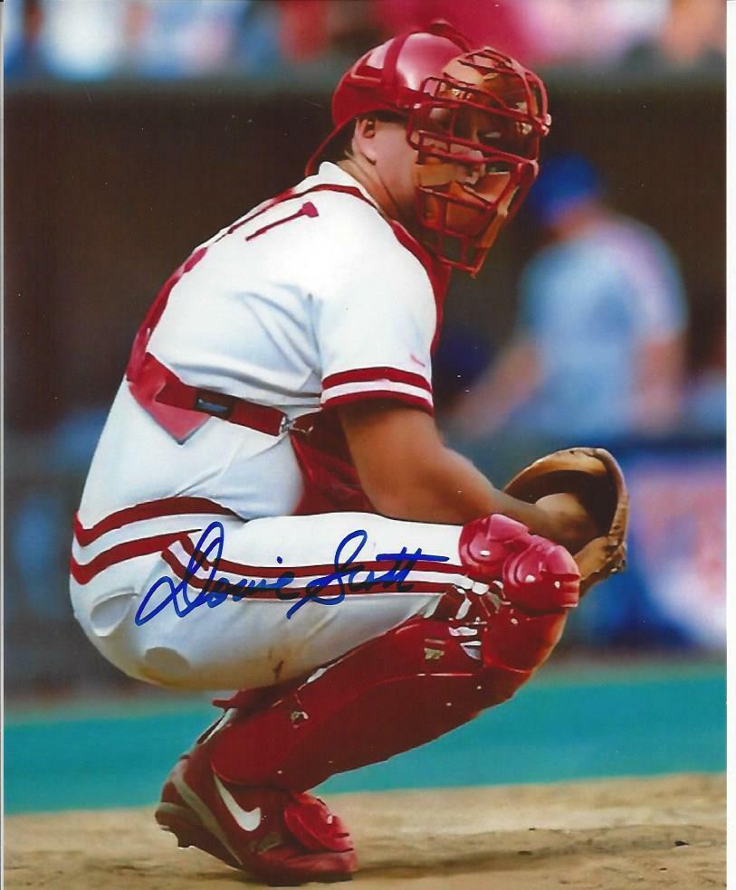 Donnie Scott Autographed 8x10 Cincinnati Reds#4