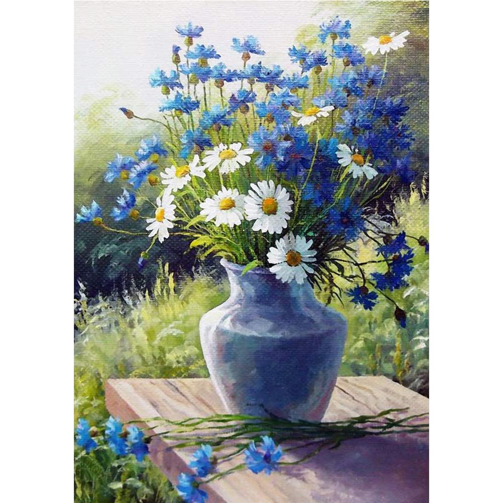 

Wild Daisy-Round Drill Diamond Painting-30*40CM, 501 Original