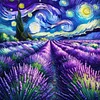 Diamond Painting-5D Full Round Drill Lavender(40x40cm)