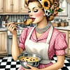 Kitchen Housewife - 11CT Stamped Cross Stitch - 50*50cm