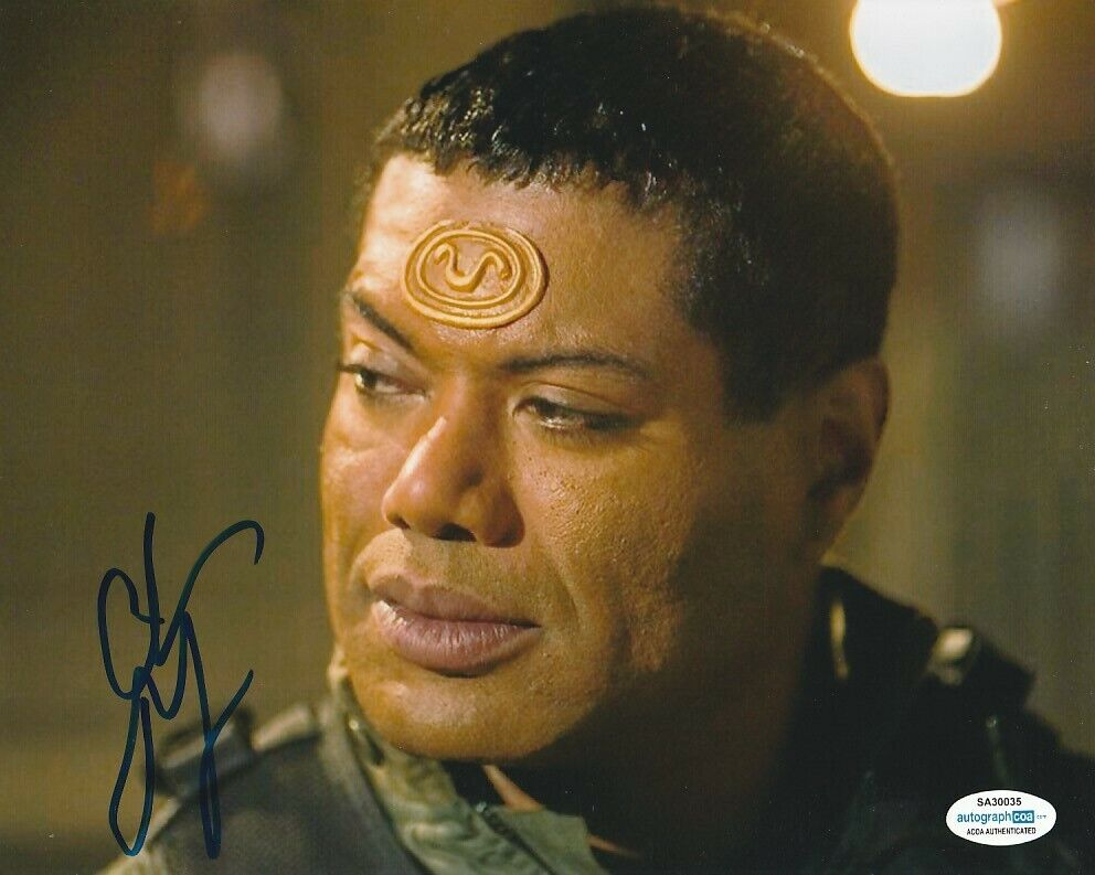 ACTOR CHRISTOPHER JUDGE SIGNED STARGATE SG-1