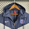 2023/2024 Paris Saint-Germain Windbreaker(Navy Blue-White)Football Shirt 1:1 Thai Quality
