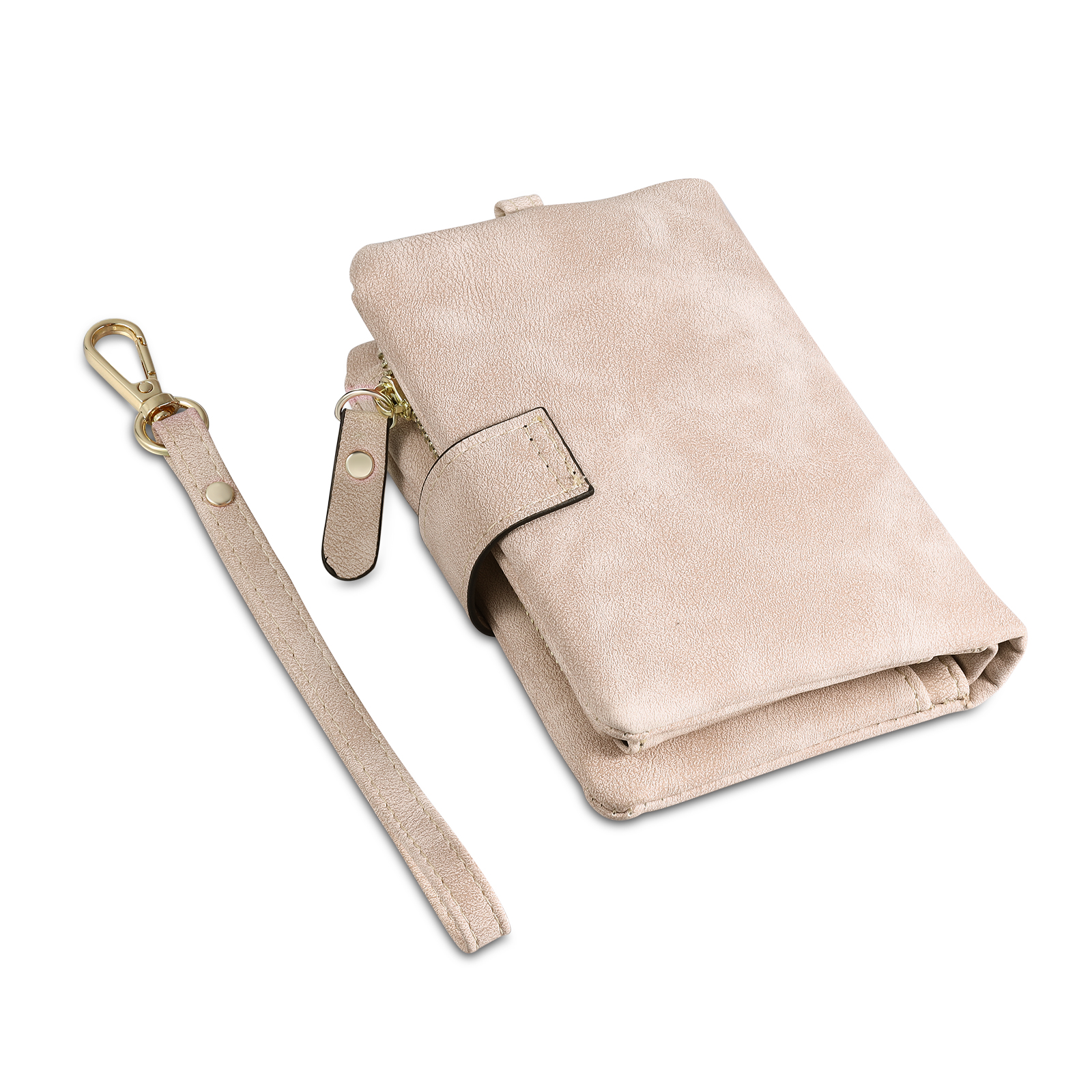 Portafoglio in PU pelle girasole con 1 letetra & 1 testo & 1 nome & 1 foto personalizzati per mamma/nonna