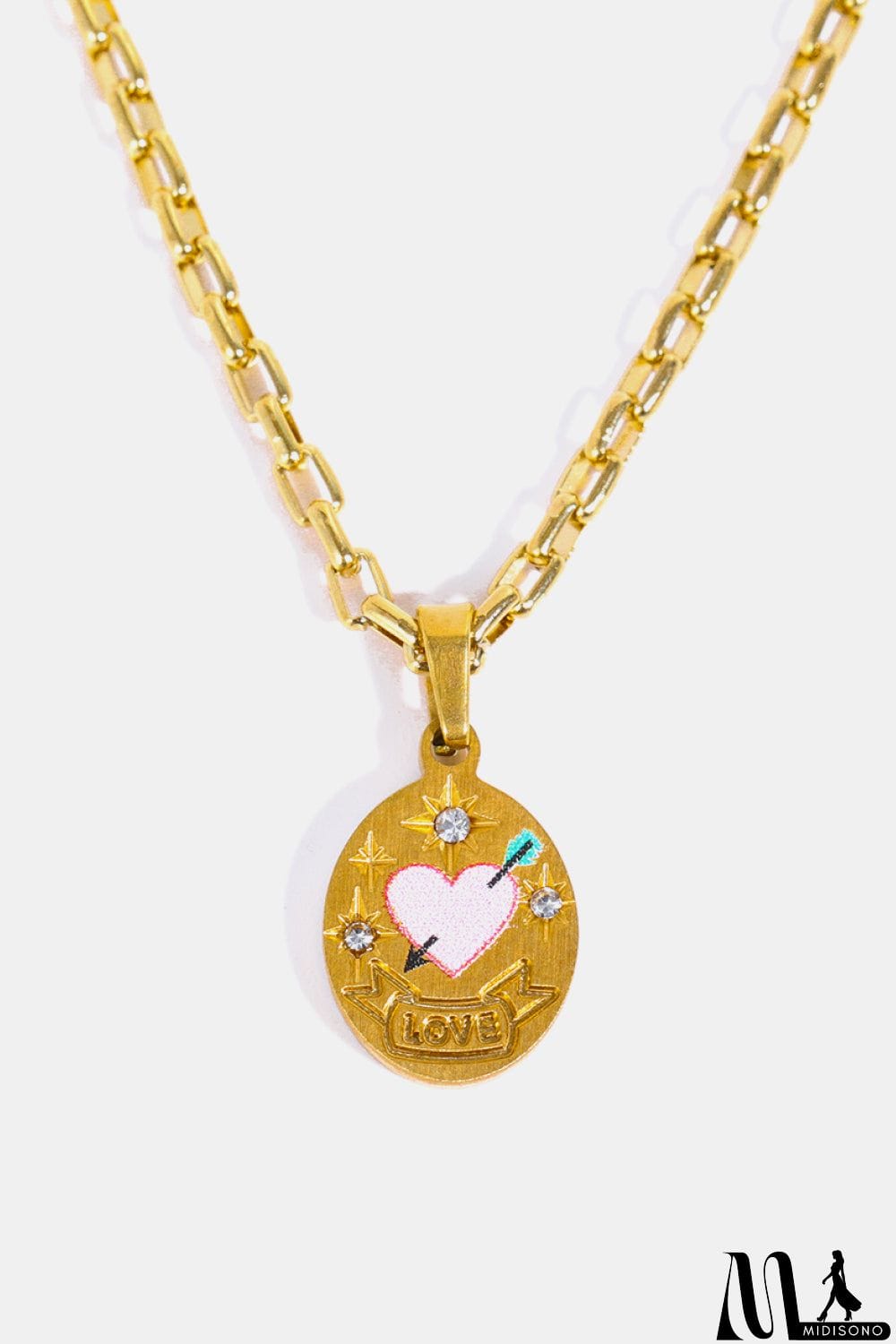 MidiSono - Stainless Steel 18K Gold-Plated Necklace