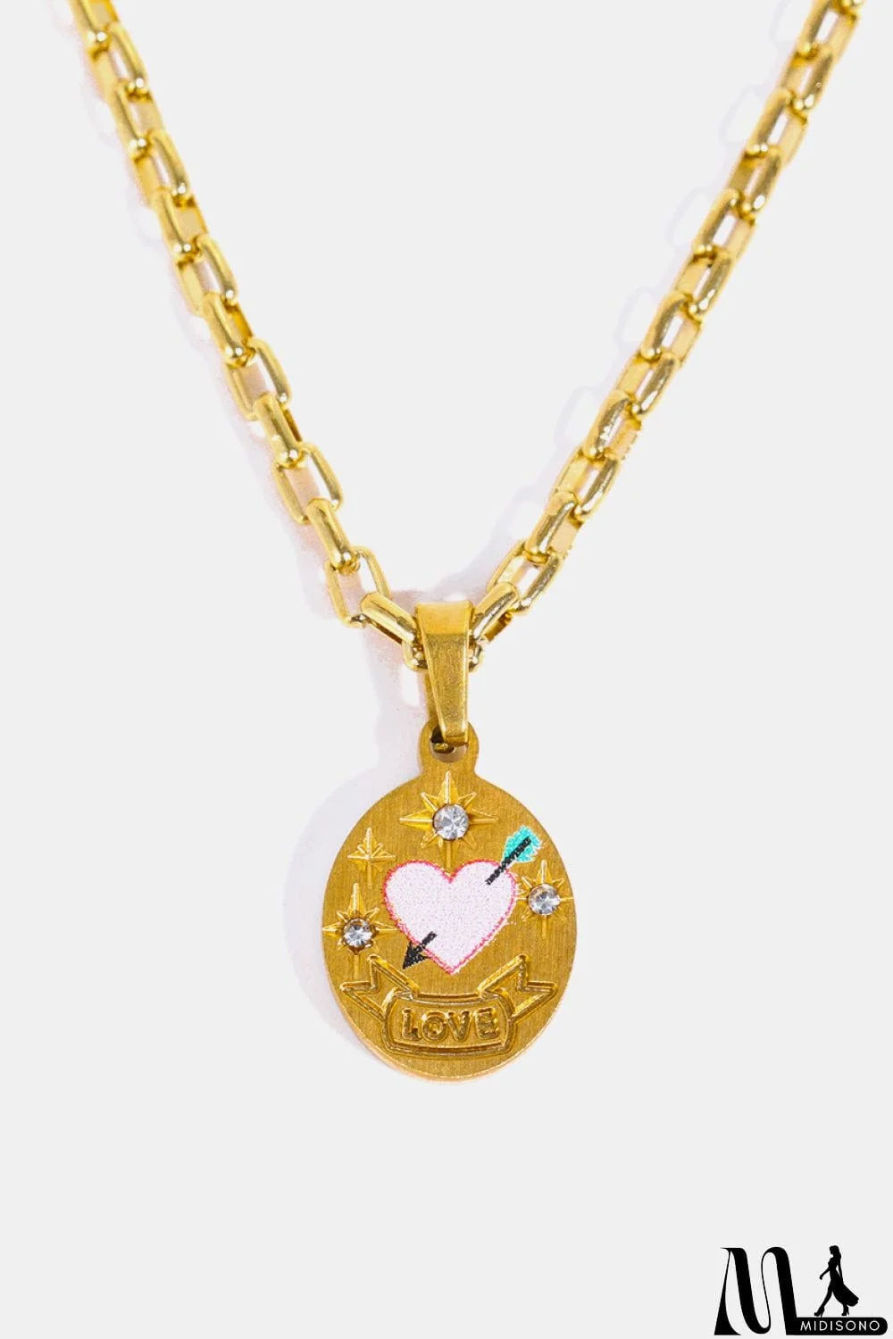 MidiSono - Stainless Steel 18K Gold-Plated Necklace