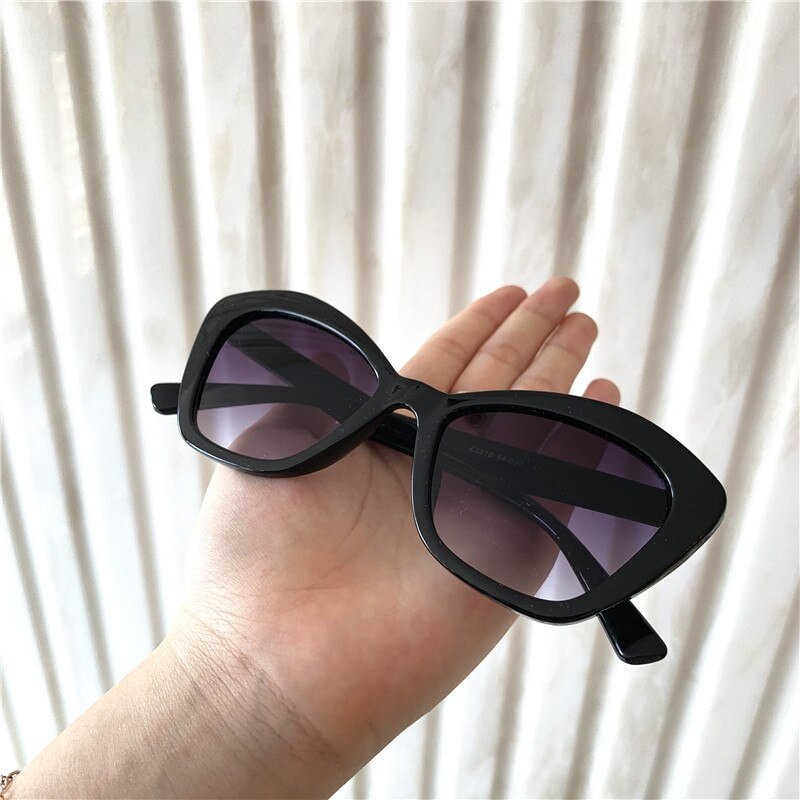 2021 Cat Eye Sun Glasses Colour Trend Sunglasses Street Fashion Women Vacation Beach Sunglasses