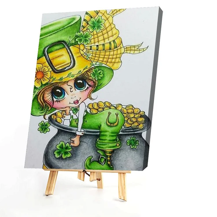St. Patrick'S Day - Painting By Numbers - 40*50CM gbfke