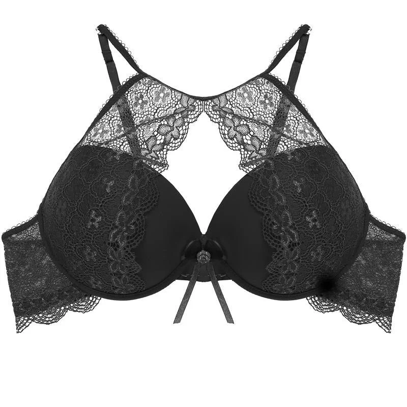 Sexy Push Up Bra Femme Lingerie Seamless Wireless Bra Intimates Lace Floral Bralette Brassiere Crop Top Bras For Women Underwear
