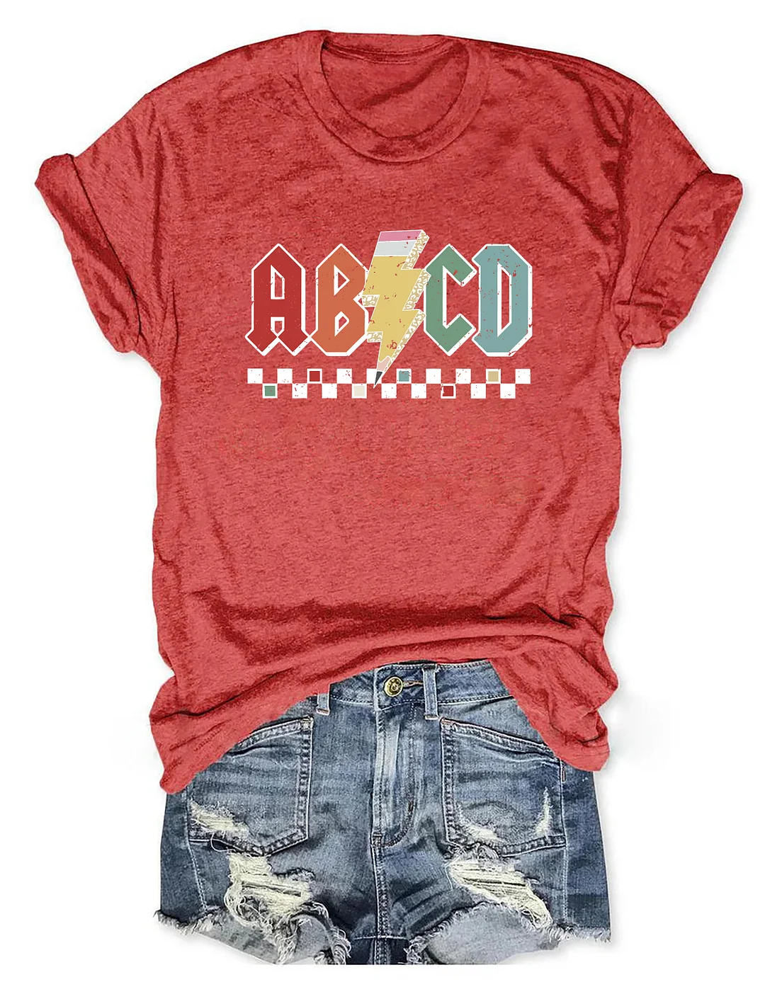 Abcd Teacher T-shirt