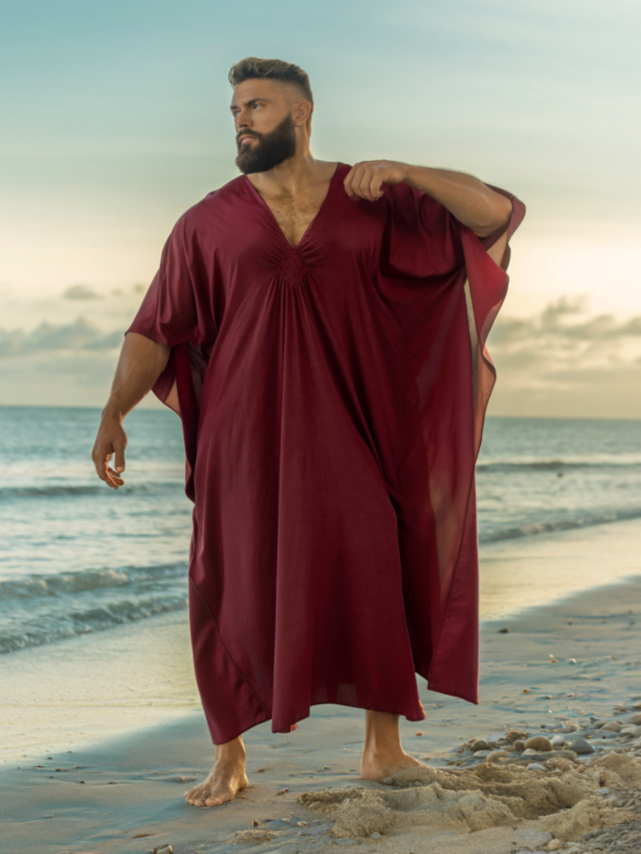 Men's Cotton Long Kaftan