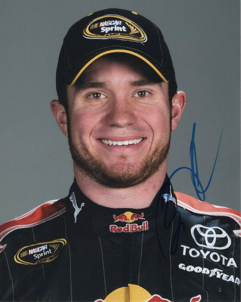 BRIAN VICKERS SIGNED AUTOGRAPH 8X10 Photo Poster painting - 2003 NASCAR BUSCH SERIES CHAMPION