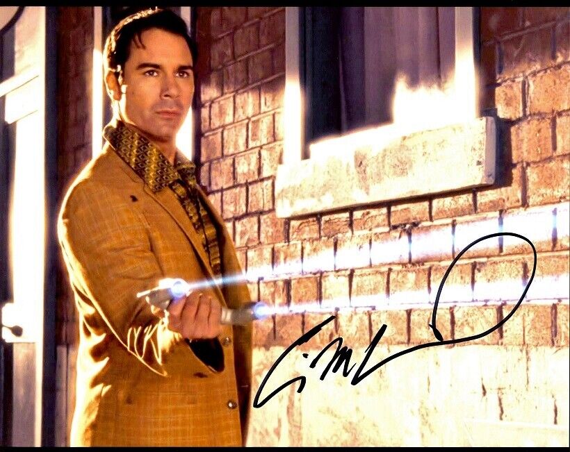 ERIC McCORMACK In-person Signed Photo Poster painting - Alien Trespass