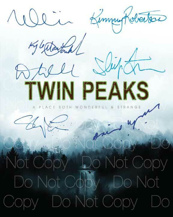 Twin Peaks David Lynch signed 8x10 Photo Poster painting picture poster autograph RP reprint