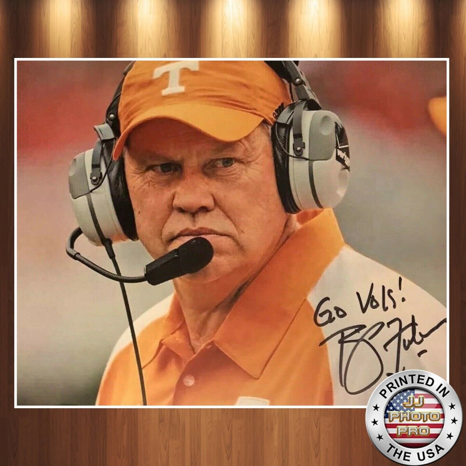 Phillip Fulmer Autographed Signed 8x10 Photo Poster painting (Tennessee Volunteers) REPRINT