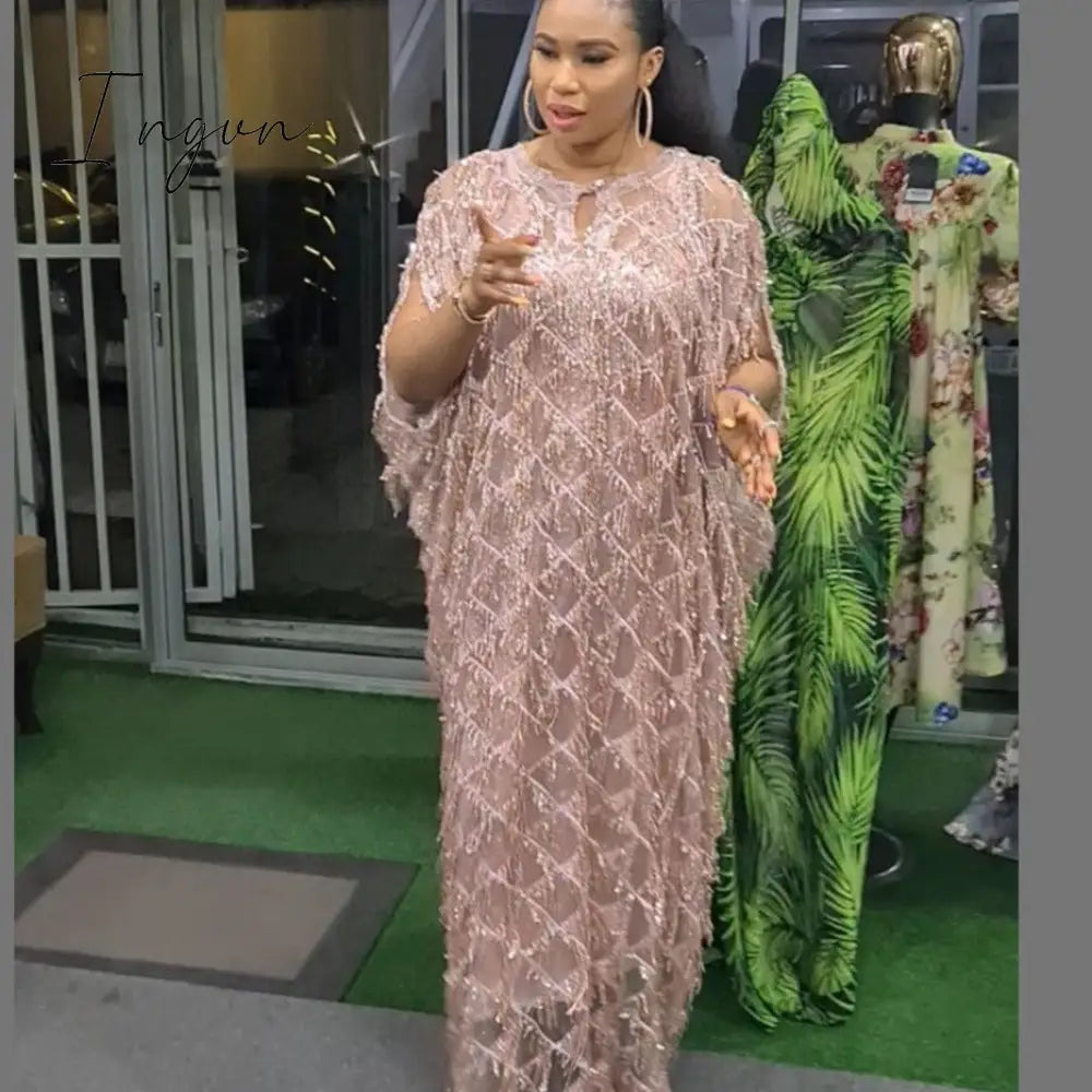 Ingvn - Outfits 2023 Fashion Trends Long African Dresses For Women Plus Size Clothing Dashiki