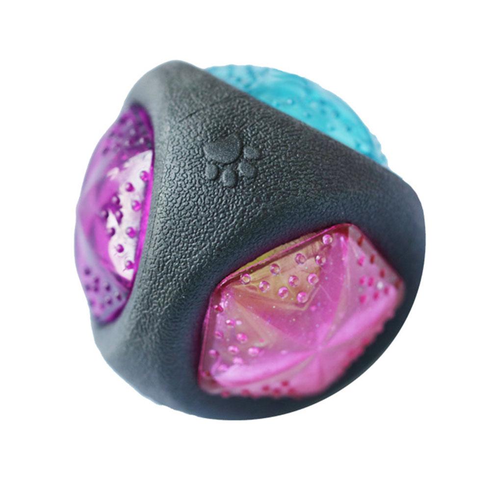 

Luminous Glowing Pet Rubber Ball Dog Chewing Bouncy Ball Puppy Training Toy, 501 Original