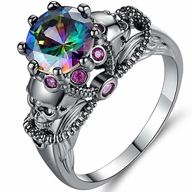 FREE Today:  The Gothic Skull Riding Ring