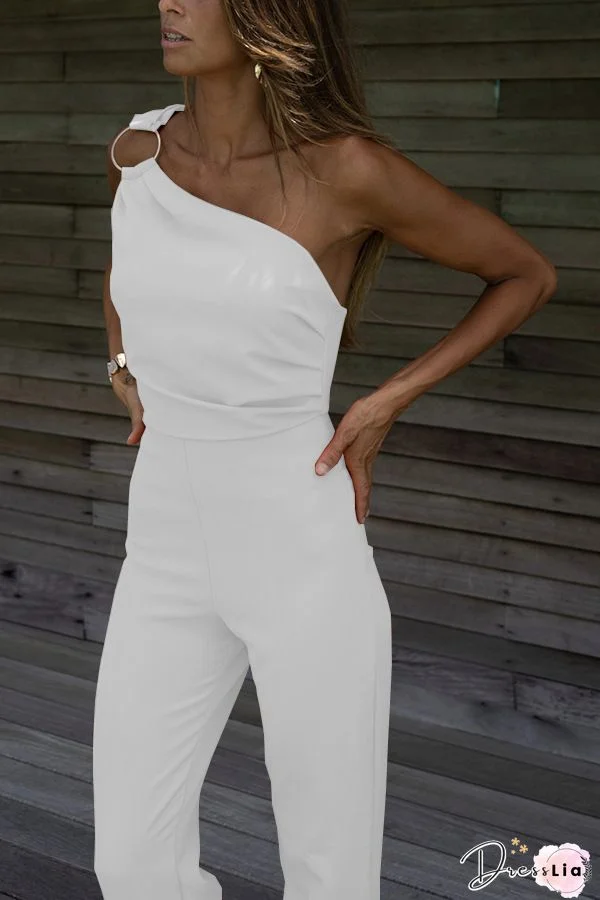 Meet Up Zipper Tie Knit Jumpsuit