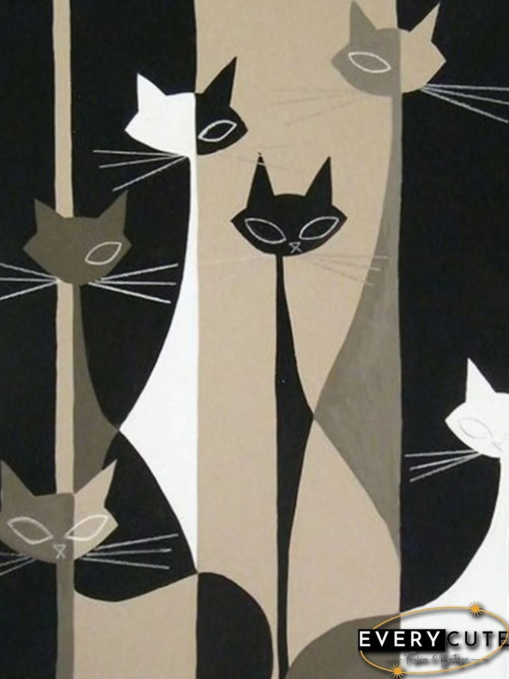 Printed Casual Zipper Long Sleeve Tops