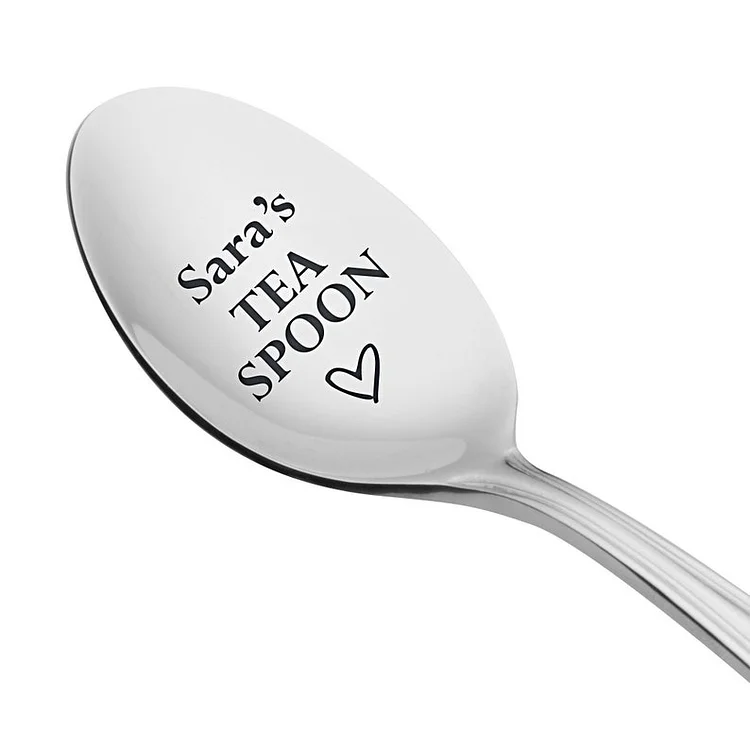 Personalized Name Teaspoon Unique Birthday Gift for Kids and Mothers