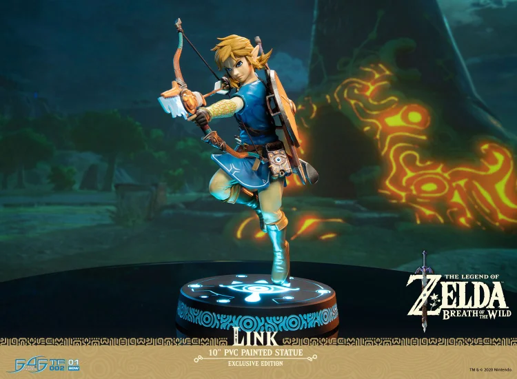 An Amazing Figure Of Link From 'Zelda: Breath Of The Wild' Will Be