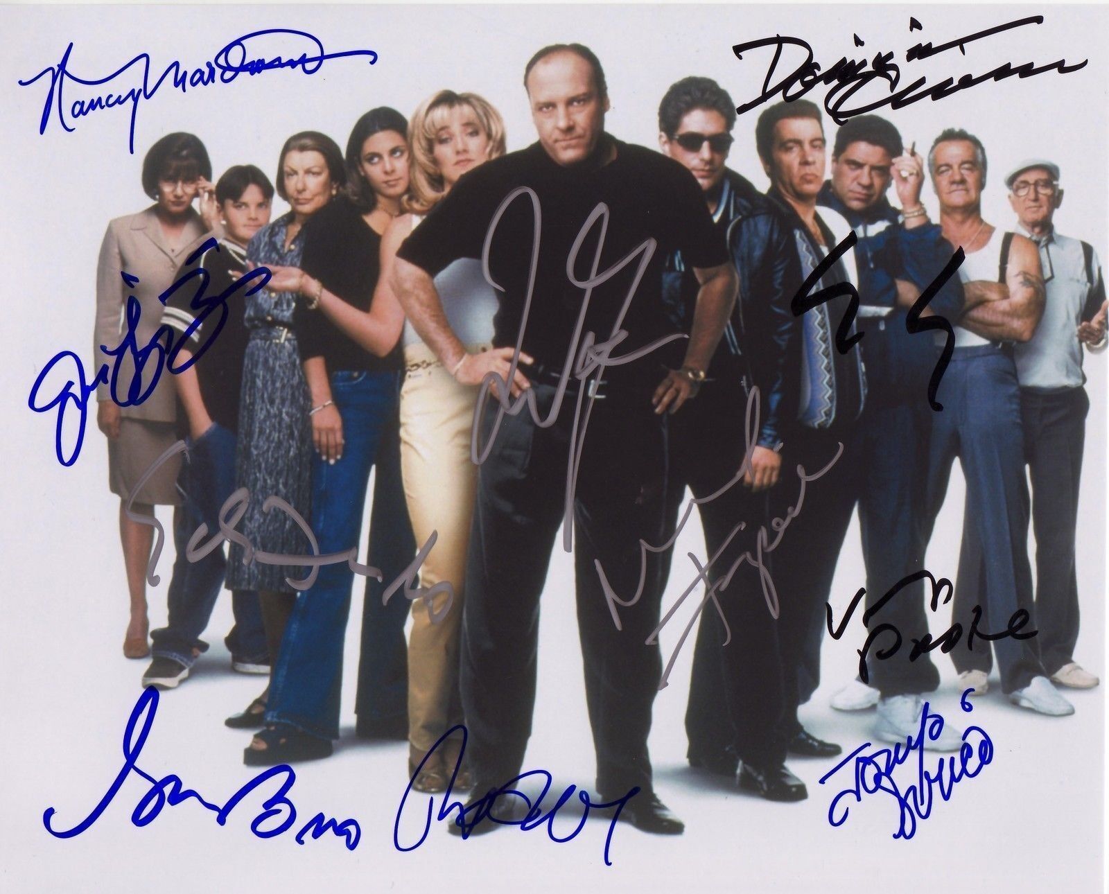 SOPRANOS AUTOGRAPH SIGNED PP Photo Poster painting POSTER