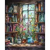 Study Room-11CT Stamped Cross Stitch 40*50cm tapestrymarket